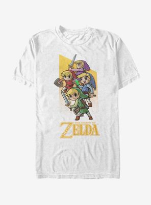 Nintendo Legend of Zelda Four Sword Link T-Shirt