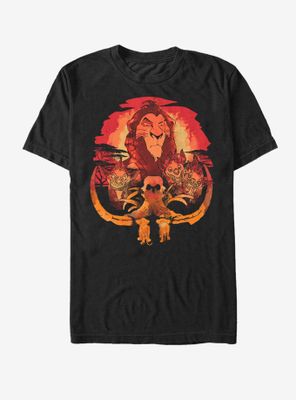 Disney The Lion King Scar Elephant Graveyard T-Shirt