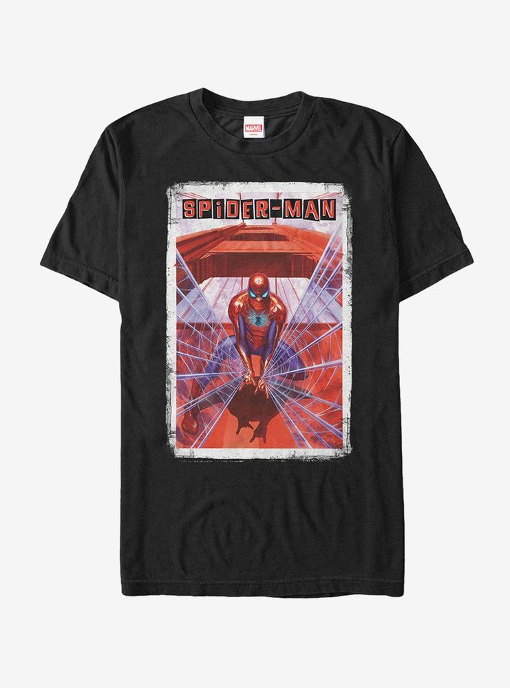 Marvel Spider-Man Web Page T-Shirt