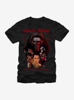 Star Wars The Force Awakens Kylo Ren and Rey T-Shirt