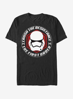 Star Wars First Order Crush the Resistance T-Shirt