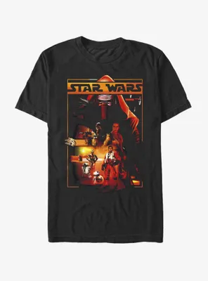 Star Wars Kylo Ren Character Group T-Shirt