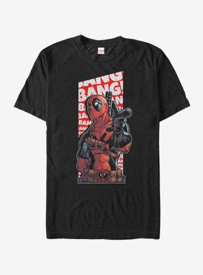 Marvel Deadpool Bang Panel T-Shirt