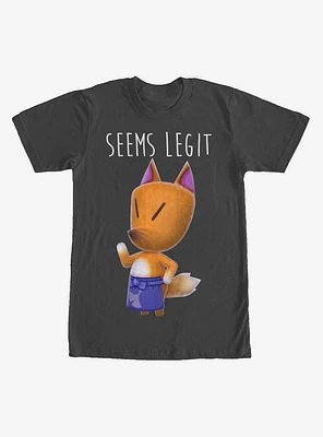 Nintendo Animal Crossing Redd the Fox Seems Legit T-Shirt
