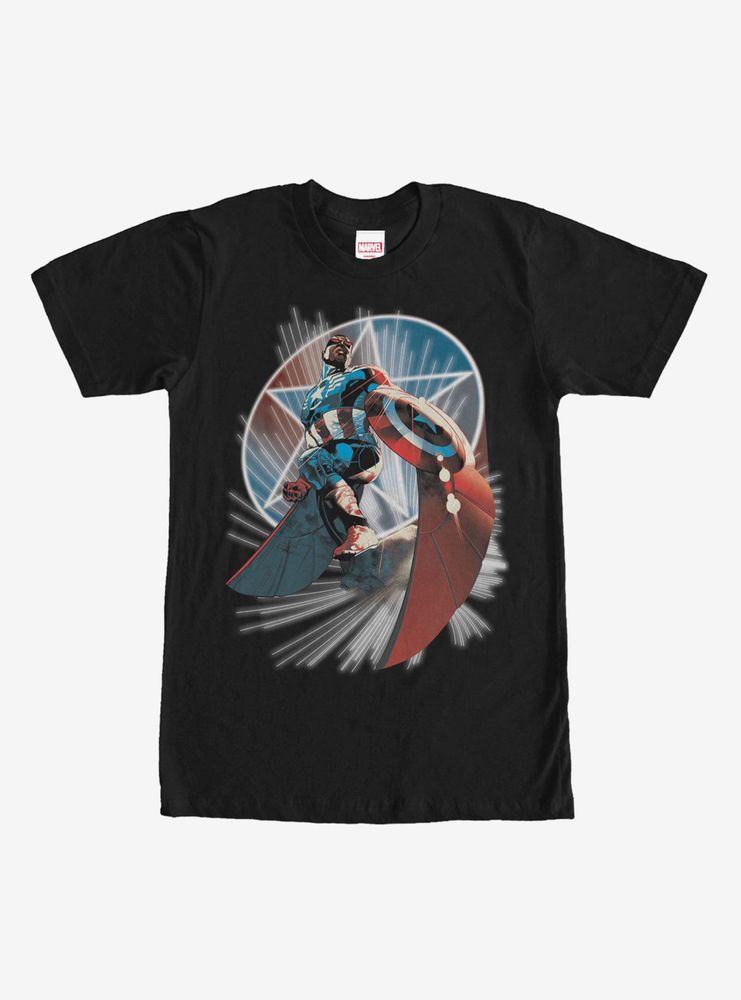 Marvel Captain America Wings T-Shirt