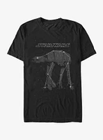 Star Wars Constellation AT-AT Walker T-Shirt
