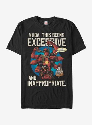Marvel Deadpool Excessive Behavior T-Shirt