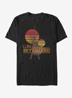 Star Wars Retro Luke Skywalker Silhouette T-Shirt