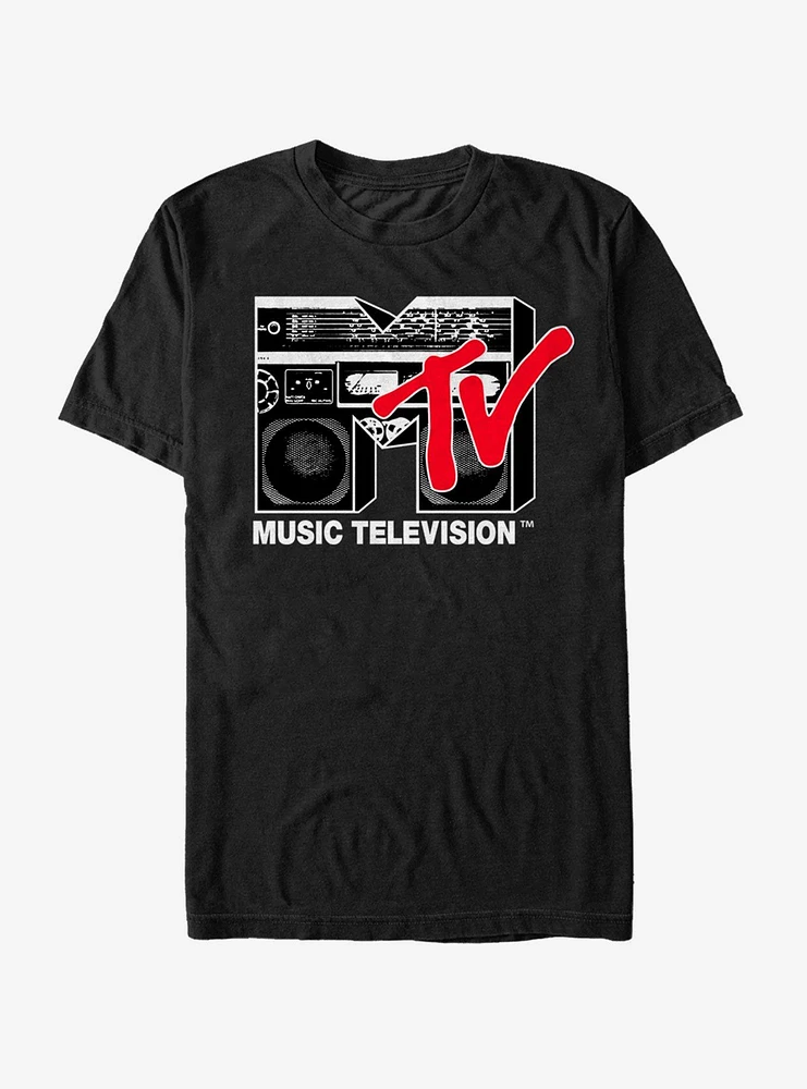 MTV Boombox Logo T-Shirt