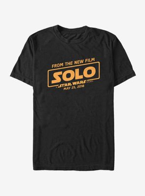 Star Wars From New Film Logo T-Shirt