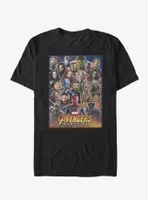 Marvel Avengers: Infinity War Hero Collage T-Shirt