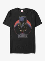 Marvel Black Panther 2018 Retro Circle T-Shirt