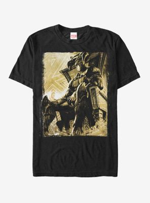 Marvel Black Panther Throne T-Shirt