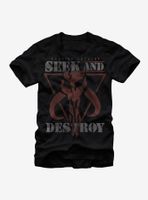 Star Wars Mandalore Seek and Destroy T-Shirt