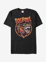 Marvel Dogpool Circle T-Shirt