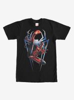 Marvel Spider-Man Flying Kick T-Shirt