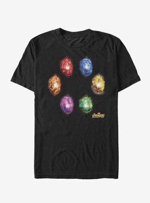 Marvel Avengers: Infinity War Six Stones T-Shirt