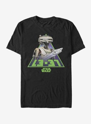 Star Wars L3-37 Millennium Falcon T-Shirt