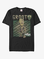 Marvel Guardians of Galaxy Vol. 2 Groot Growth  T-Shirt