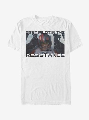 Star Wars Poe Best Pilot the Resistance T-Shirt