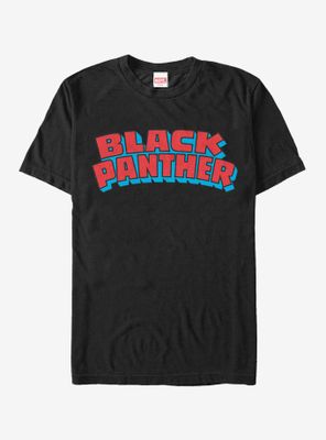 Marvel Black Panther Retro Logo T-Shirt