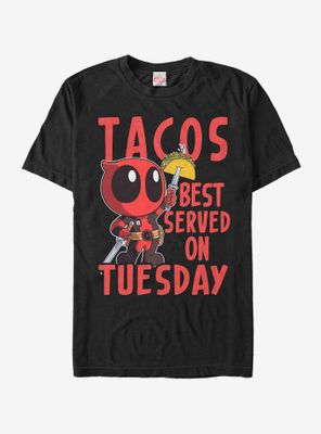 Marvel Deadpool Taco Tuesday T-Shirt
