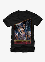 Star Wars Episode VI Return Of The Jedi Poster T-Shirt