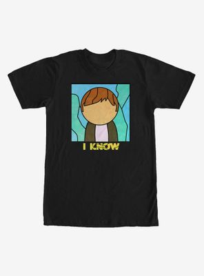 Star Wars Stained Glass Han I Know T-Shirt