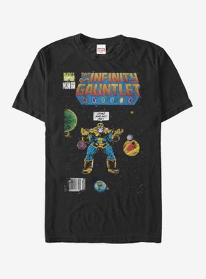 Marvel Thanos Infinity Gauntlet Comic Book T-Shirt