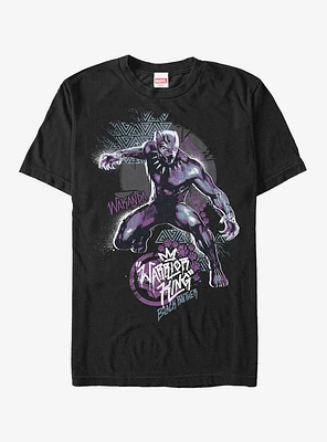 Marvel Black Panther 2018 Paw Prints T-Shirt