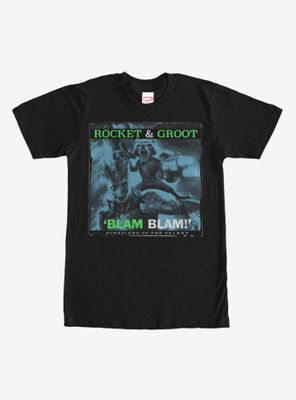 Marvel Guardians of the Galaxy Rocket and Groot Blam T-Shirt