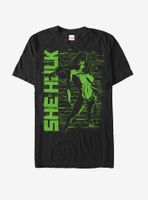 Marvel She-Hulk Bricks T-Shirt