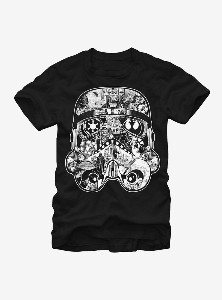 Star Wars Stormtrooper Scenes T-Shirt