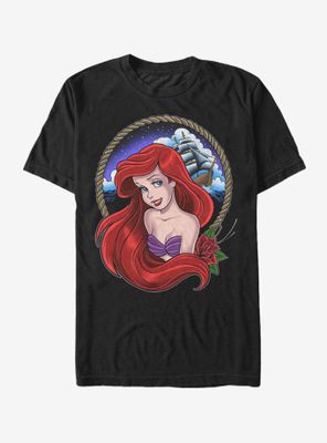 Disney Little Mermaid Ariel Rope Frame T-Shirt