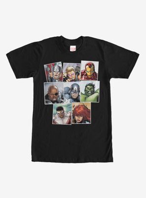 Marvel Avengers Polaroid T-Shirt