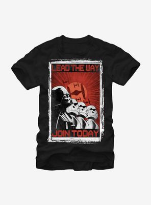 Star Wars Empire Propaganda Poster T-Shirt