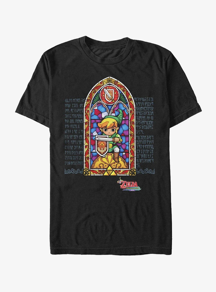 Nintendo Legend of Zelda Stained Glass T-Shirt