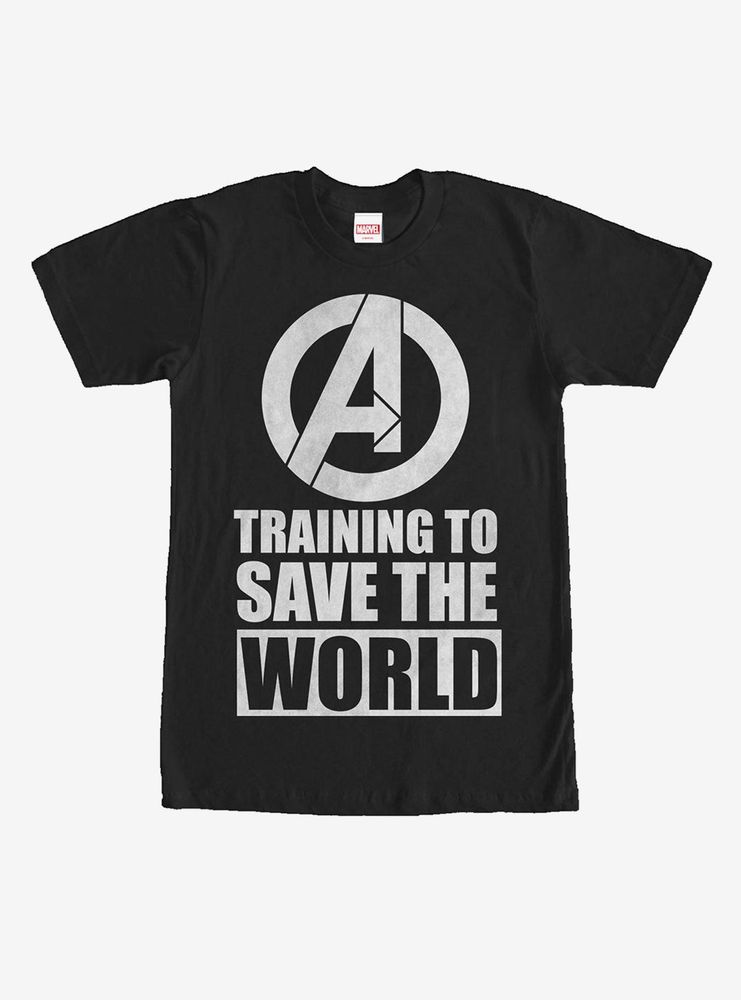 Marvel Avengers Training to Save World T-Shirt