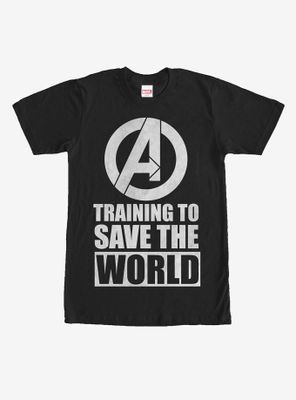 Marvel Avengers Training to Save World T-Shirt