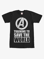 Marvel Avengers Training to Save World T-Shirt