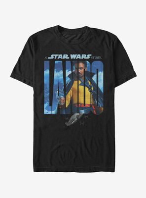 Star Wars Lando Name Movie Poster T-Shirt