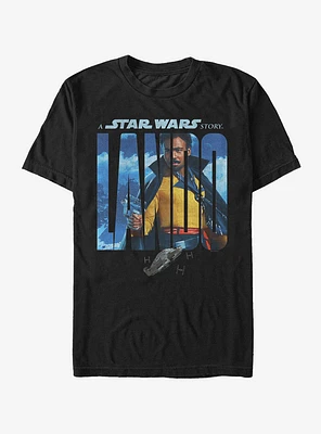 Star Wars Lando Name Movie Poster T-Shirt