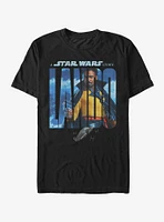 Star Wars Lando Name Movie Poster T-Shirt