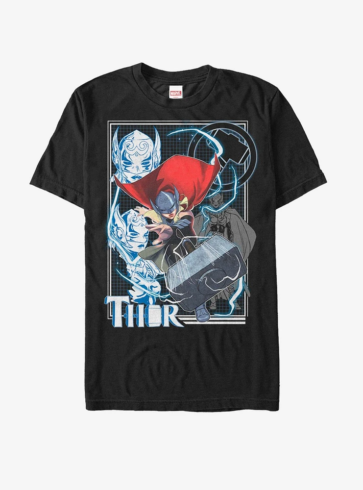 Marvel Mighty Thor Throw T-Shirt