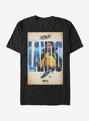 Star Wars Lando Name Poster T-Shirt