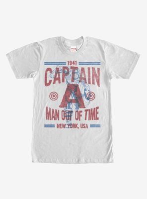 Marvel Captain America Out of Time T-Shirt