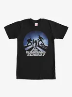 Marvel Guardians of the Galaxy Silhouette T-Shirt