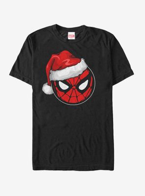 Marvel Christmas Spider-Man Santa Hat T-Shirt