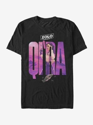 Star Wars Qi'ra Movie Poster T-Shirt