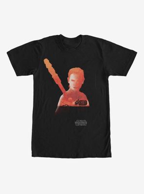 Star Wars Rey Speeder Silhouette T-Shirt